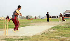 Azadi Cricket Match at Cadet College Wana