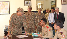 Commander 11 Corps Visit to CCW